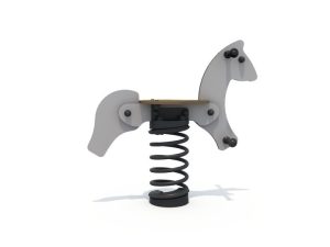 Hurdling Horse