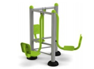 Three person kick trainer